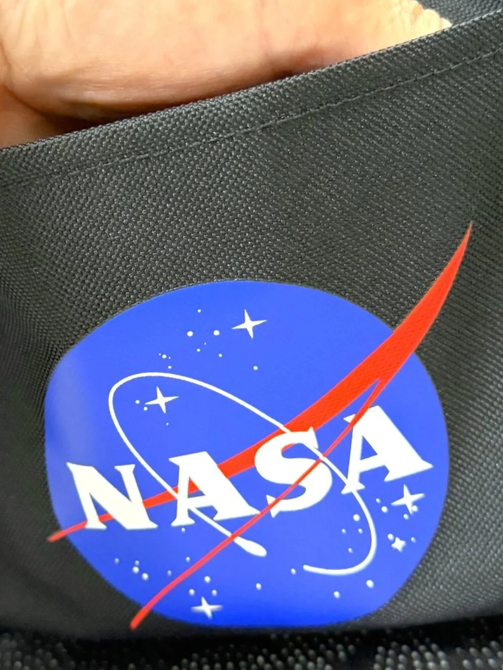 H3 Sportgear NASA Black Duffel Bag NWT